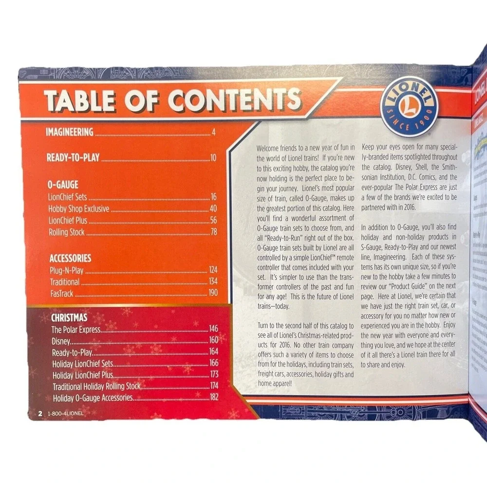 Lionel: Since 1900‎ Ready To Run Train 2016 Christmas Catalog